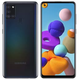 Galaxy A21s 128GB - Preto - Desbloqueado - Dual-SIM