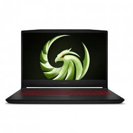 MSI Bravo 15 B5DD-094XFR 15"-inch - Ryzen 5 5600H - 16GB - SSD 512 GB AMD Radeon RX 5500M AZERTY - Francês