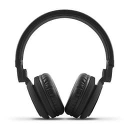 DJ2 Auscultador- com fios (sector) com microfone - Preto