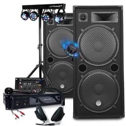 Bm Sonic SONO DJ COMPLET 3000W Colunas Pa
