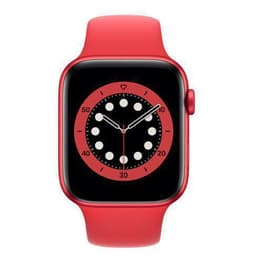Apple Watch (Series 6) 2020 GPS + Celular 44 - Alumínio Vermelho - Circuito desportivo Vermelho