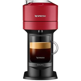 Expresso de cápsulas Compatível com Nespresso Krups Vertuo Next XN910510 L - Vermelho