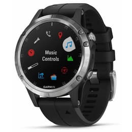 Smart Watch Garmin GPS Fenix 5S Plus - Prateado/Preto