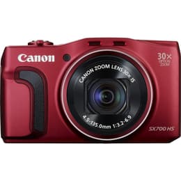 Compacto PowerShot SX700 HS - Vermelho + Canon Zoom Lens 30X IS 4.5-135mm f/3.2-6.9 f/3.2-6.9