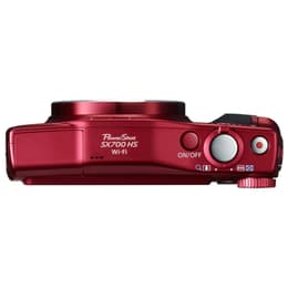 Compacto PowerShot SX700 HS - Vermelho + Canon Zoom Lens 30X IS 4.5-135mm f/3.2-6.9 f/3.2-6.9