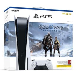 PlayStation 5 825GB - Branco + God of War Ragnarok
