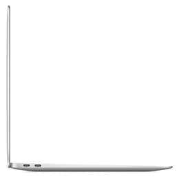 MacBook Air 13" (2020) - M1 da Apple com CPU 8‑core e GPU 7-Core - 8GB RAM - SSD 256GB - QWERTY - Inglês