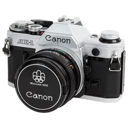 Reflexo AE-1 - Preto/Cinzento + Canon FD 50mm f/1.8 f/1.8