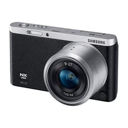 NX mini - Preto/Prateado + Samsung Samsung NX-M 9-27 mm f/3.5-5.6 ED O.I.S. f/3.5-5.6