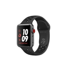 Apple Watch (Series 3) 2017 GPS 38 - Alumínio Cinzento sideral - Nike desportiva Preto