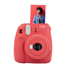 Bridge Instax Mini 9 - Vermelho + Fujifilm Instax Lens 60mm f/12.7 f/12.7