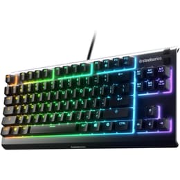 Steelseries Teclado QWERTY Inglês (EUA) Retro-iluminado Apex 3 TKL