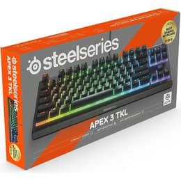 Steelseries Teclado QWERTY Inglês (EUA) Retro-iluminado Apex 3 TKL