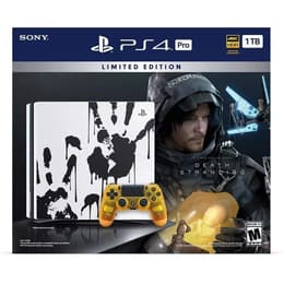 PlayStation 4 Pro 1000GB - Branco - Edição limitada Death Stranding + Death Stranding