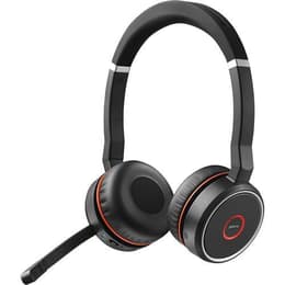 Evolve 75 MS Stereo, Link 370 redutor de ruído Auscultador- wireless com microfone - Preto