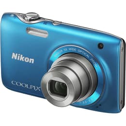 Compacto CoolPix S3100 - Azul + Nikon Nikkor 5X Wide Optical Zoom 26-130mm f/3.2-6.5 f/3.2-6.5
