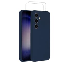 Capa Galaxy S24 e 2 películas de proteção - Silicone -