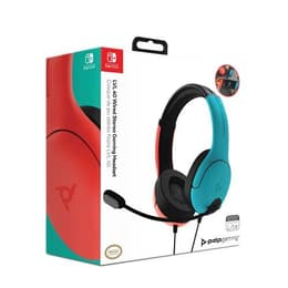 Airlite 500-162-blrd v.2 redutor de ruído jogos Auscultador- com fios (sector) com microfone - Vermelho/Azul