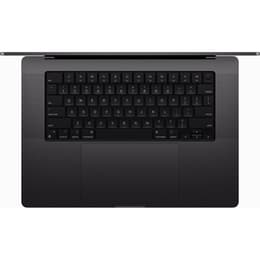 MacBook Pro 16" (2023) - M3 Pro da Apple com CPU 12‑core e GPU 18-Core - 18GB RAM - SSD 512GB - Ecrã padrão - QWERTY - Inglês