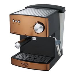 Máquinas de Café Espresso Sem cápsulas Adler AD 4404CR 1.6L - Bronze