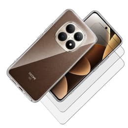 Capa Redmi Note 15 Pro Plus e 2 películas de proteção - TPU - Transparente