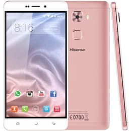 Hisense E76 32GB - Branco/Rosa - Desbloqueado
