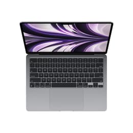 MacBook Air 13" (2022) - M2 da Apple com CPU 8‑core e GPU 8-Core - 8GB RAM - SSD 256GB - QWERTY - Português