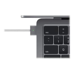 MacBook Air 13" (2022) - M2 da Apple com CPU 8‑core e GPU 8-Core - 8GB RAM - SSD 256GB - QWERTY - Português