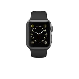 Apple Watch (Series 1) 2016 GPS 38 - Alumínio Cinzento sideral - Circuito desportivo Preto