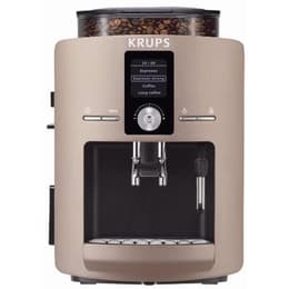 Cafeteira com moedor Sem cápsulas Krups EA 8200 L - Castanho