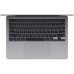 MacBook Air 13" (2024) - M3 da Apple com CPU 8‑core e GPU 8-Core - 8GB RAM - SSD 256GB - QWERTY - Inglês