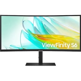34-inch Samsung LS34C652UAUXEN 3440 x 1440 LCD Monitor Preto