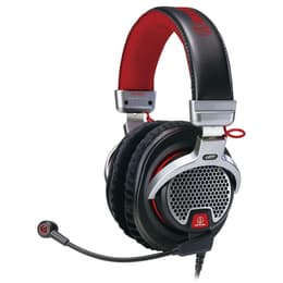 ATH-PDG1 redutor de ruído jogos Auscultador- com fios com microfone - Preto/Vermelho