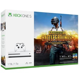 Xbox One S 1000GB - Branco + Player Unknown's Battlegrounds