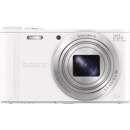 Compacto WX-350 - Branco + Sony 20x Optical zoom Lens G f/3.5-6.5