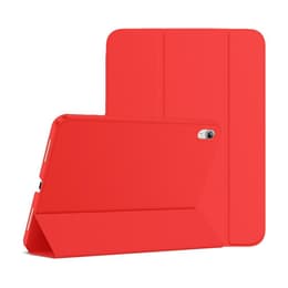Capa iPad 10.9" (2022) - Poliuretano termoplástico (TPU) - Vermelho