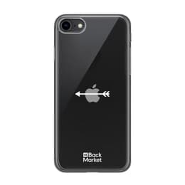 Back Market Capa iPhone 7/8/SE 2020/2022 e película de proteção - 60% Plástico reciclado - Transparente