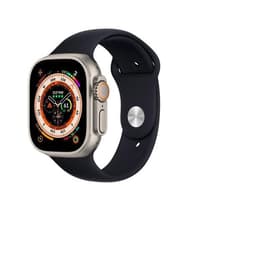 Apple Watch (Ultra) 2022 GPS 49 - Titânio Cinzento - Bracelete desportiva Preto