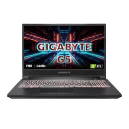 Gigabyte G5 KC AX200NGW 15"-inch - Core i5 - Gen 10 (H) - 16GB - SSD 512 GB NVIDIA GeForce RTX 3060 AZERTY - Belga