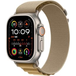 Apple Watch Ultra 2 (2023) GPS + Celular 49 mm - Titânio Titânio natural - Loop Alpine Luz das estrelas