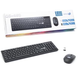 Simpletek Teclado QWERTY Sem fios Greek Mouse and Keyboard