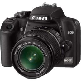 Reflex Canon EOS 1000D - Preto + Lente Canon EF 35-80mm f/4-5.6 III