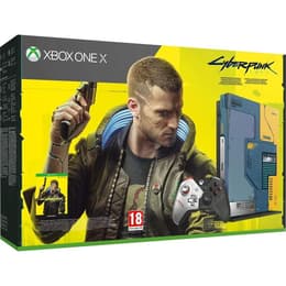 Xbox One X 1000GB - Azul - Edição limitada CyberPunk 2077 + CyberPunk 2077