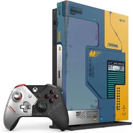 Xbox One X 1000GB - Azul - Edição limitada CyberPunk 2077 + Cyberpunk 2077