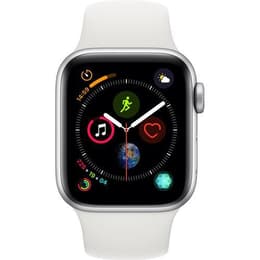 Apple Watch Series 4 (2018) GPS 40 mm - Alumínio Prateado - Bracelete desportiva Branco