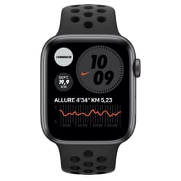 Apple Watch (Series 5) 2019 GPS 40 - Alumínio Cinzento sideral - Nike desportiva Antracite/Preto