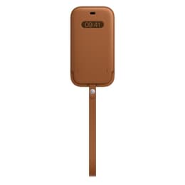 Pasta Apple - iPhone 12 Pro Max - Magsafe - Couro Castanho