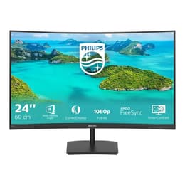 23,6-inch Philips E-line 241E1SCA 1920 x 1080 LCD Monitor Preto