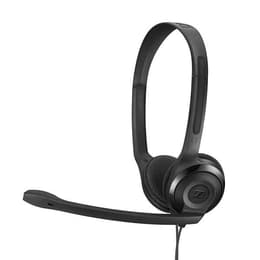 PC 5 CHAT Auscultador- com fios (sector) com microfone - Preto