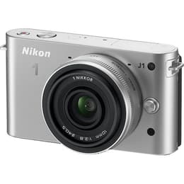 Nikon 1 J1 Híbrido 10 - Prateado